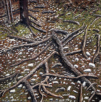 2010, 160 x 160cm, Öl auf Leinwand