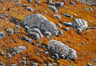 Alp, 2004, 45 x 65cm, Öl auf Leinwand