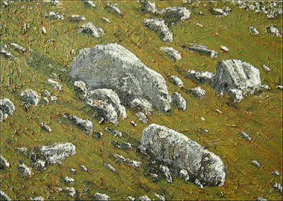 Alp, 2003, 50 x 70cm, Öl auf Leinwand
