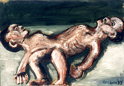 Türkischer Hamam, 1999, Öl auf Leinwand