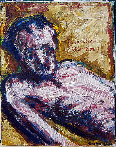 Türkischer Hamam, 2000, Öl auf Leinwand