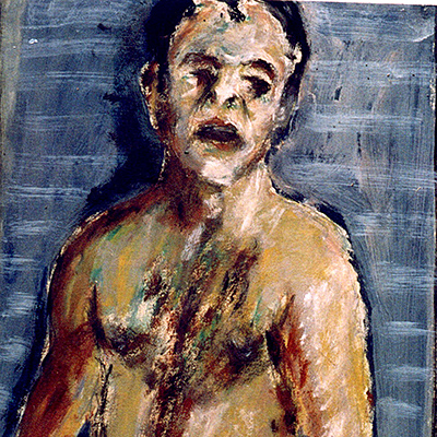 Türkischer Hamam, 1998, Öl auf Leinwand
