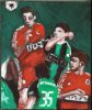 Fussball, 2006, Öl auf Leinwand