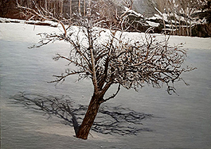 Baum, 2020, Öl auf Leinwand, 120 x 170cm