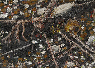 2009, 25 x 35cm, Öl auf Papier