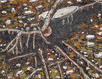 2009, 35 x 45cm, Öl auf Leinwand