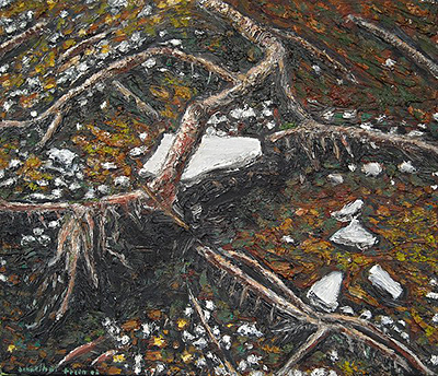 2009, 60 x 50cm, Öl auf Leinwand